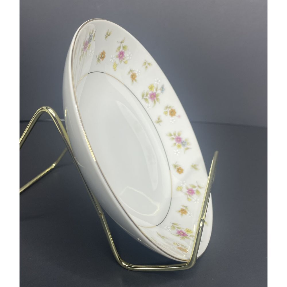 VTG Mikasa Remembrance China Floral Dessert Bowl Set Of 6, Fine China- Japan